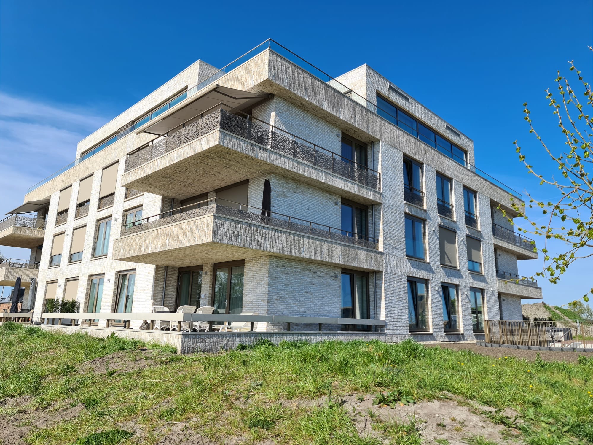 Gevelonderhoud aan appartementencomplex voor VvE en vastgoedbeheer